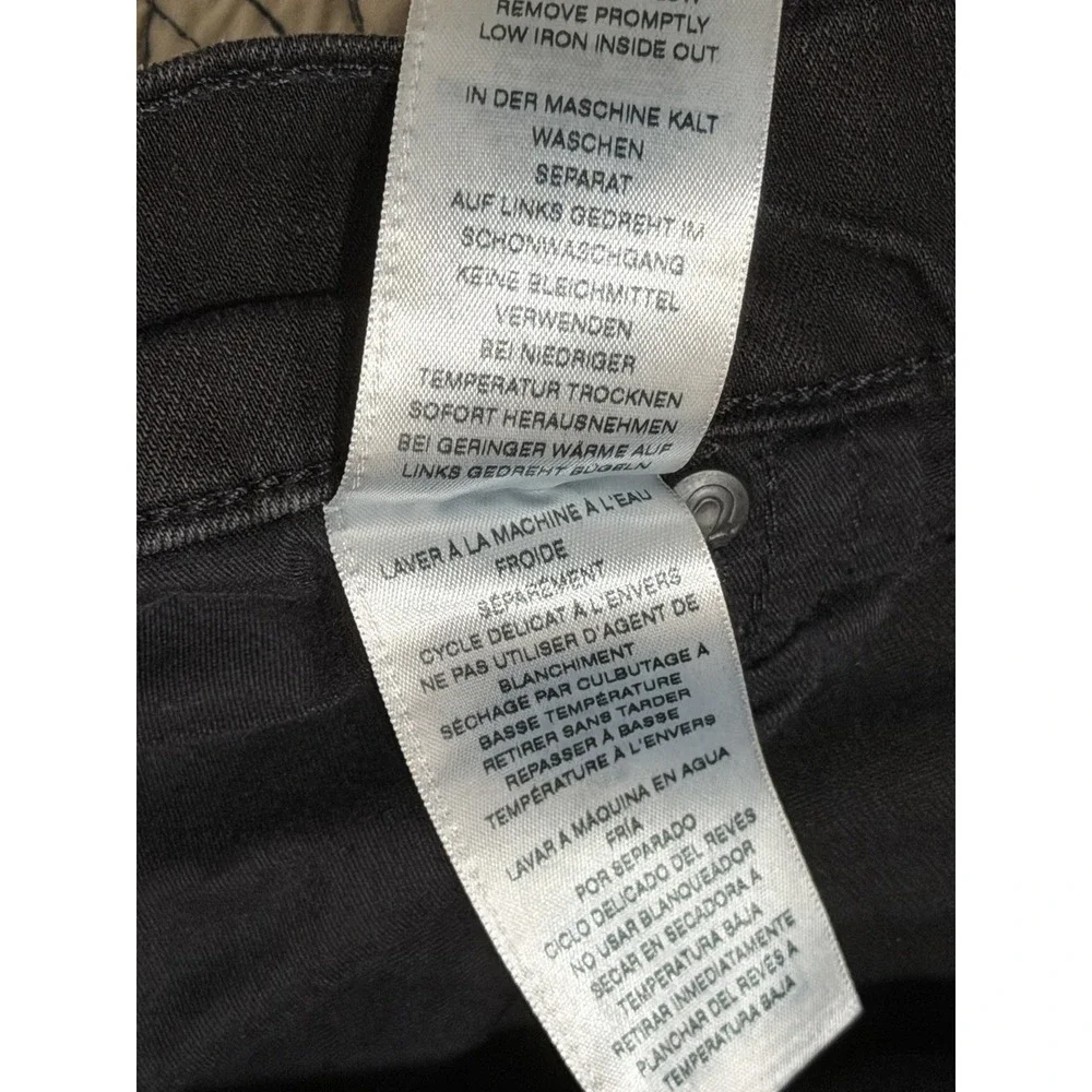 True Religion Ricky Mens Denim Black Jeans Tag Size 34